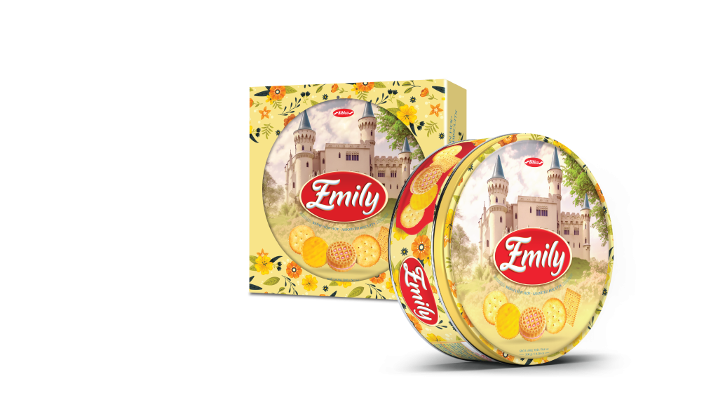 Bánh Emily Hoa Xuân Hộp Nhựa 300g